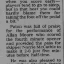 The Courier Report 21/08/1995 (Stranraer(h))