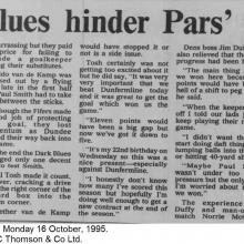 The Courier Report 16/10/1995 (Dundee(h))