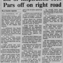 The Courier Report 18/12/1995 (Airdrieonians(h))