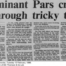 The Courier Report 13/02/1996 (StMirren(h))