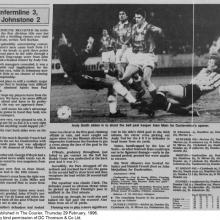 The Courier Report 29/02/1996 (StJohnstone(h))