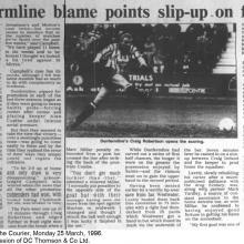 The Courier Report 25/03/1996 (StMirren(h))