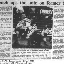 The Courier Report 22/04/1996 (Dumbarton(h))