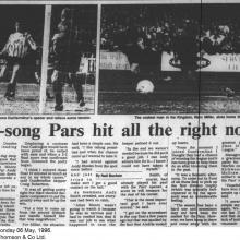 The Courier Report 06/05/1996 (Airdrieonians(h))