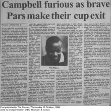 The Courier Report 13/10/1999 (Rangers(a))