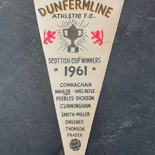 1961 Scottish Cup Winners Dunfermline Athletic 