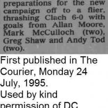 The Courier Report 24/07/1995 (Clachnacuddin(a))