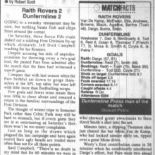 Match Report 24/09/1999 (RaithRovers(a))