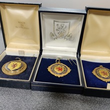 Scottish BP Youth Cup Winners` Medal 1987/88, and Reserve League East Winners medals 