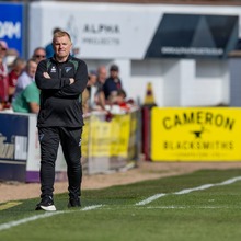Neil Lennon Arbroath v Dunfermline