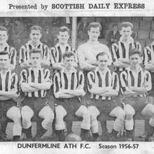 Dunfermline Athletic Team 1956-57