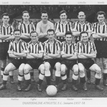 Dunfermline Athletic Team 1957-58