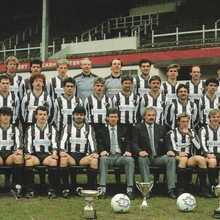 Dunfermline Athletic Team 1986 Aug