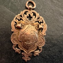 1910-1911 Central League Winners Medal