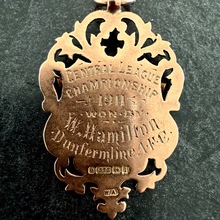 1910-1911 Central League Winners Medal