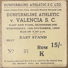 Dunfermline v Valencia