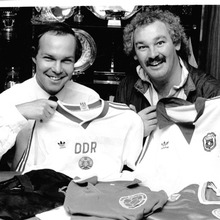 Pip Yeates and Jim Leishman